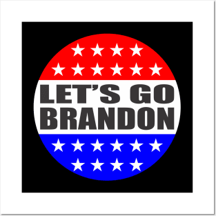 Let's go brandon Posters and Art